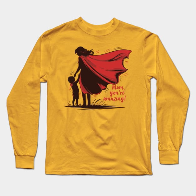 mothers day 2024 Long Sleeve T-Shirt by islem.redd